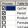 Table selection