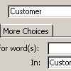 Advanced search tool