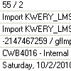 Error Logging