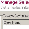 Manage sales